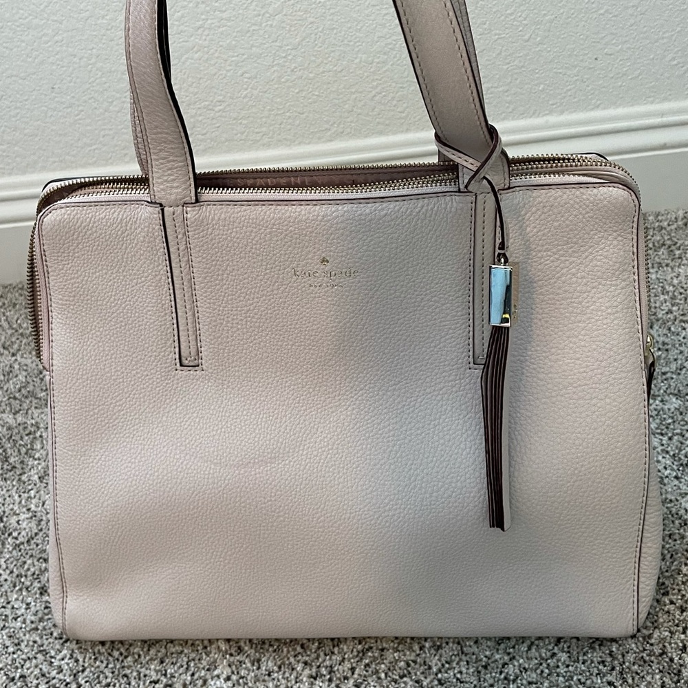 Blush Pink Kate Spade Shoulder Tote EUC